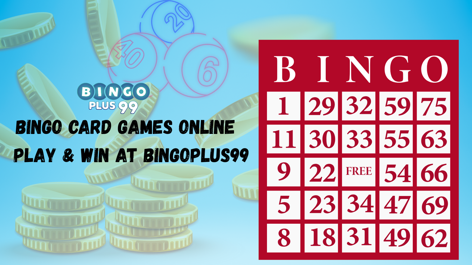 Bingo Card Games Online Play & Win at BingoPlus99