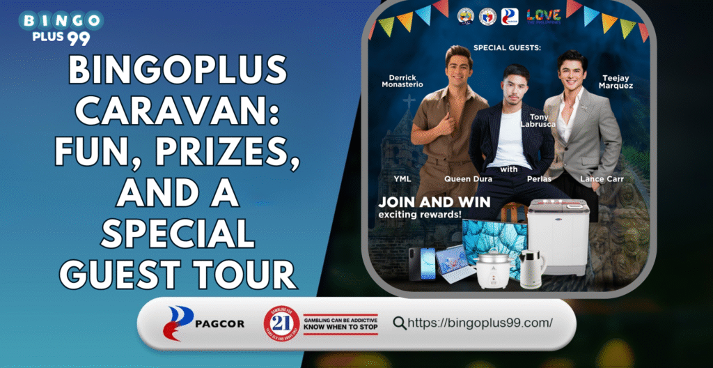 BingoPlus Caravan Fun, Prizes, and a Special Guest Tour