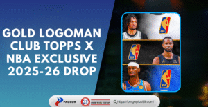 Gold Logoman Club Topps x NBA Exclusive 2025-26 Drop
